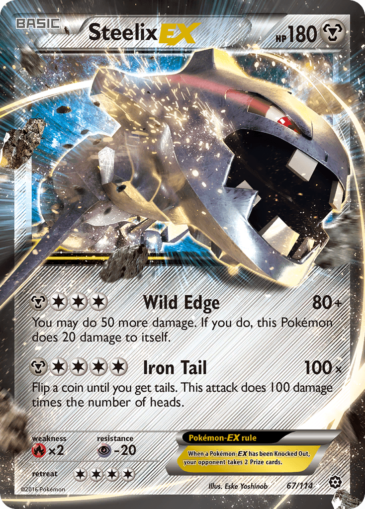 Steelix-EX — Steam Siege #67