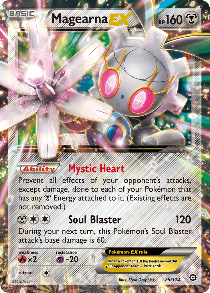 Magearna-EX — Steam Siege #75