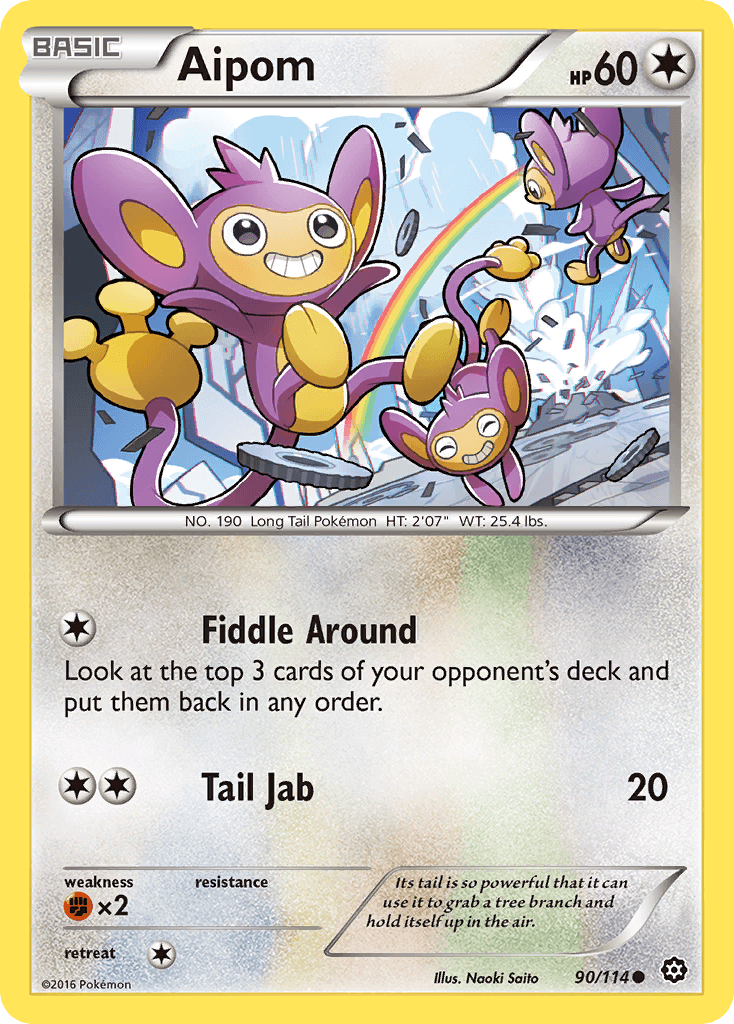 Aipom — Steam Siege #90