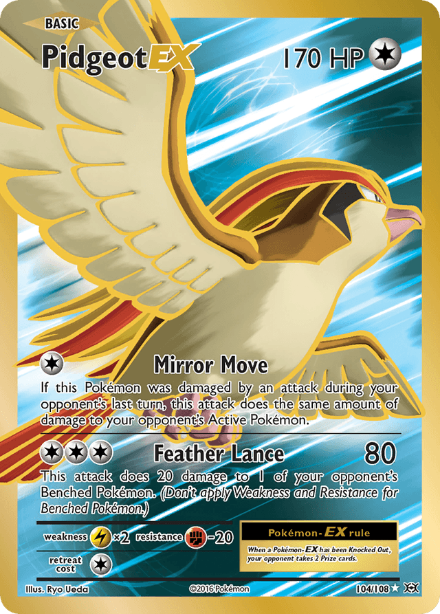 Pidgeot-EX — Evolutions #104