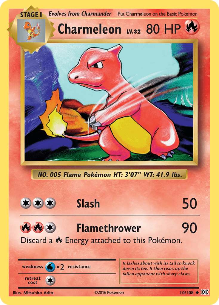 Charmeleon — Evolutions #10