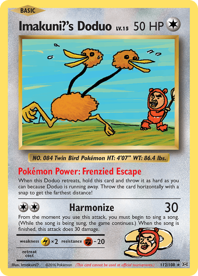 Imakuni?'s Doduo — Evolutions #112