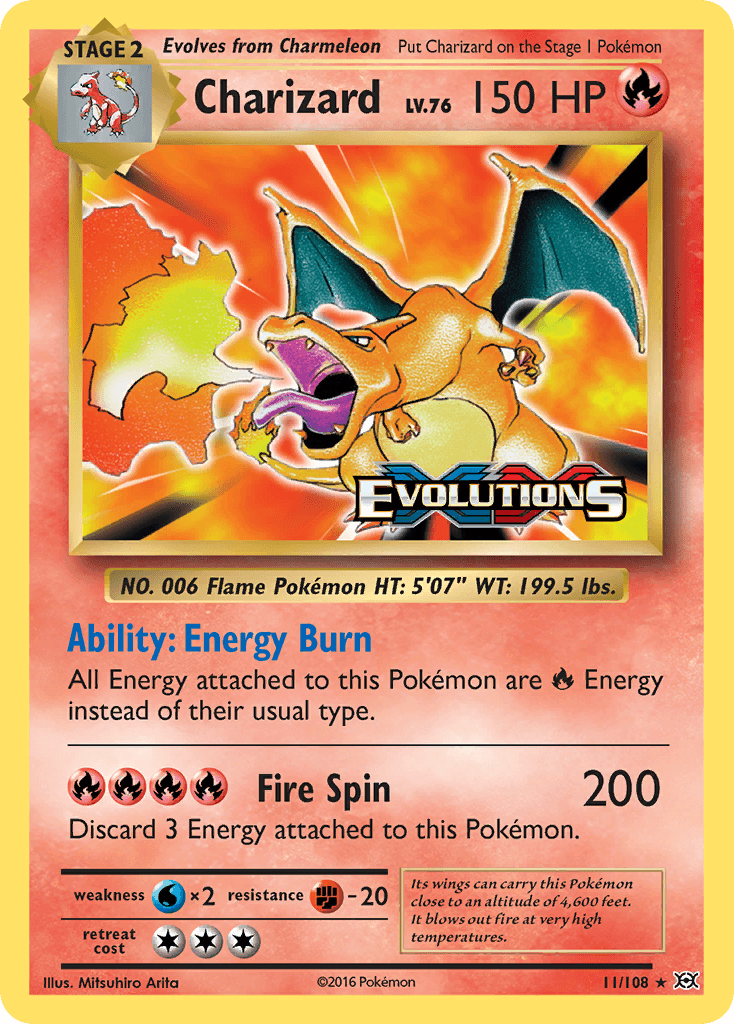 Charizard — Evolutions #11