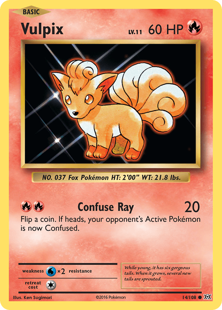 Vulpix — Evolutions #14