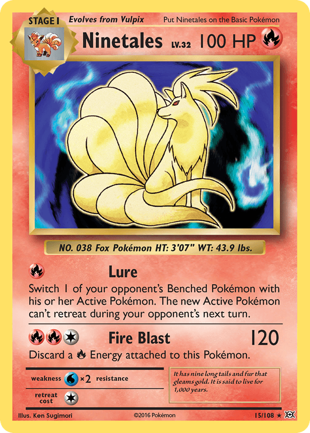 Ninetales — Evolutions #15