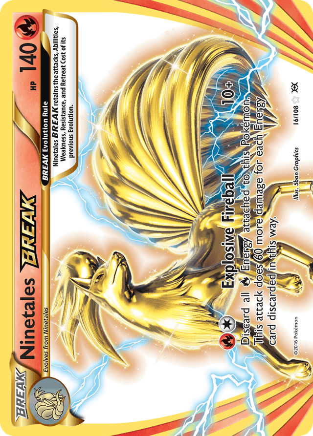 Ninetales BREAK — Evolutions #16