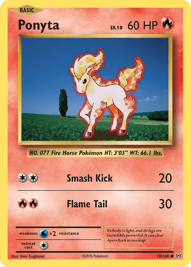 Ponyta — Evolutions #19