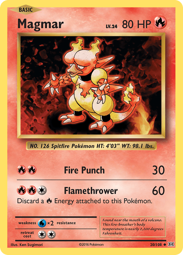 Magmar — Evolutions #20
