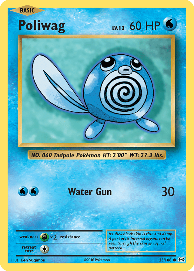 Poliwag — Evolutions #23