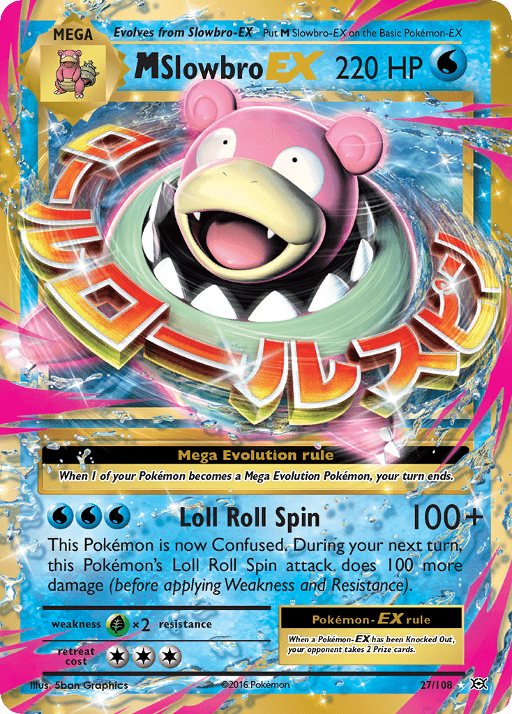 M Slowbro-EX — Evolutions #27