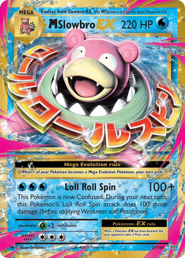 M Slowbro-EX — Evolutions #27