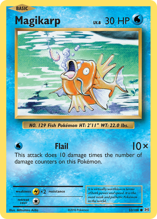 Magikarp — Evolutions #33