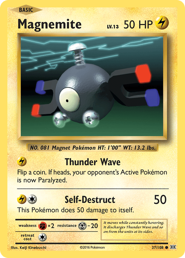 Magnemite — Evolutions #37