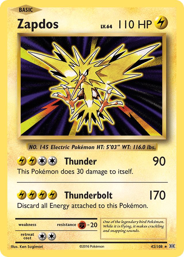 Zapdos — Evolutions #42