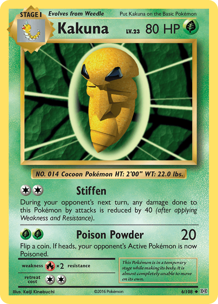 Kakuna — Evolutions #6