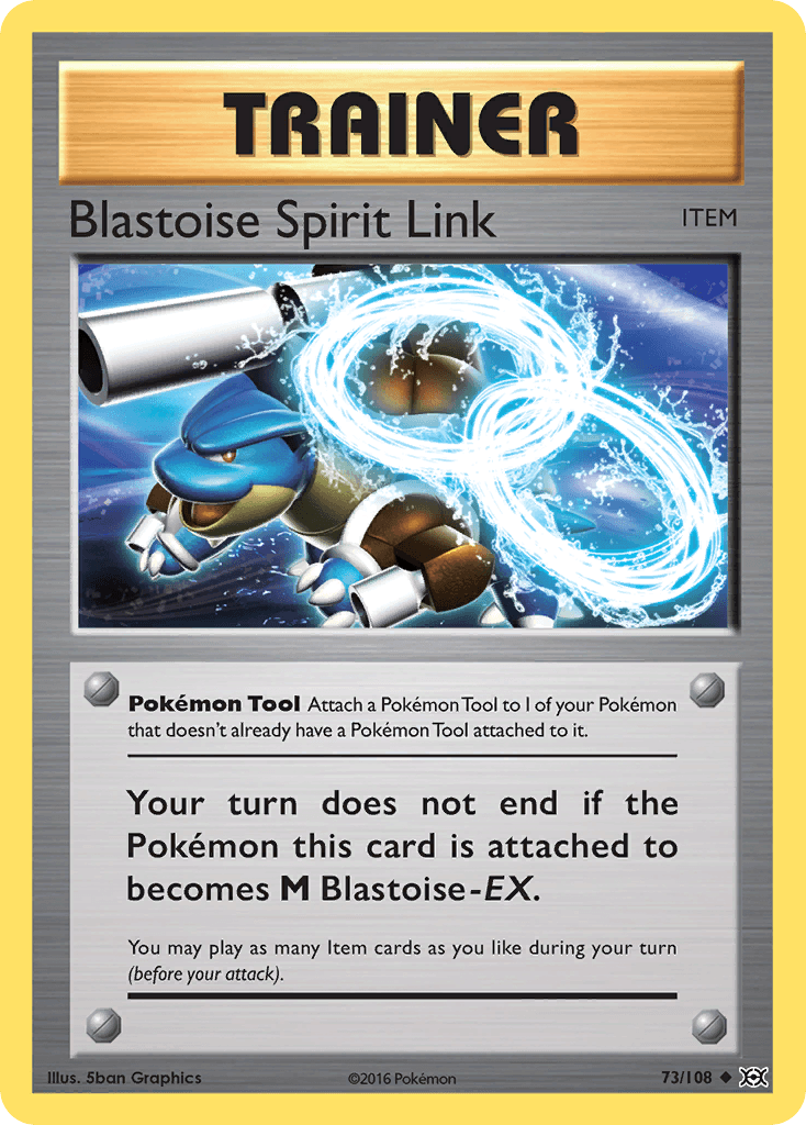 Blastoise Spirit Link — Evolutions #73