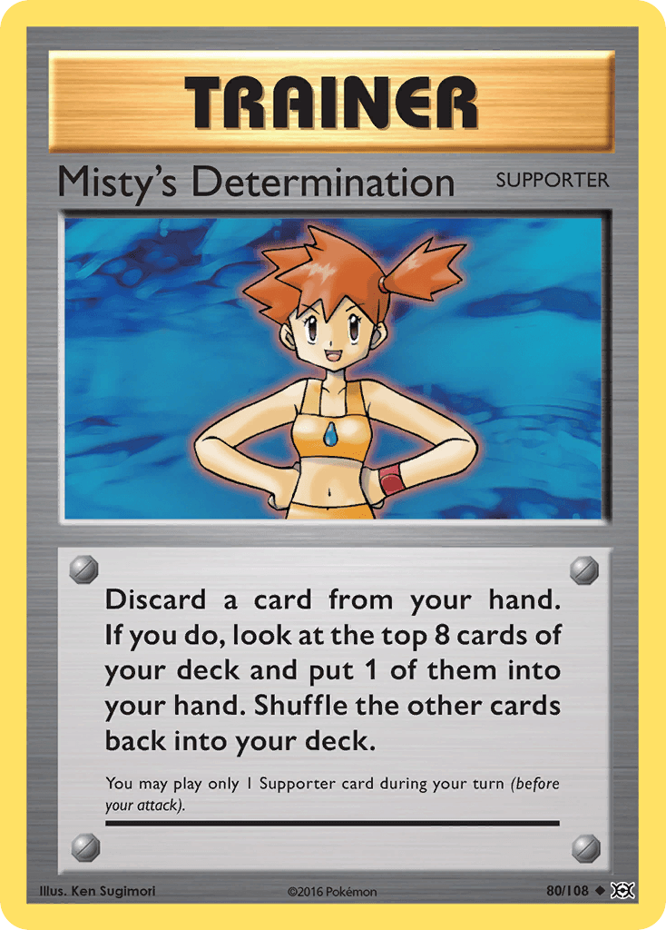 Misty's Determination — Evolutions #80
