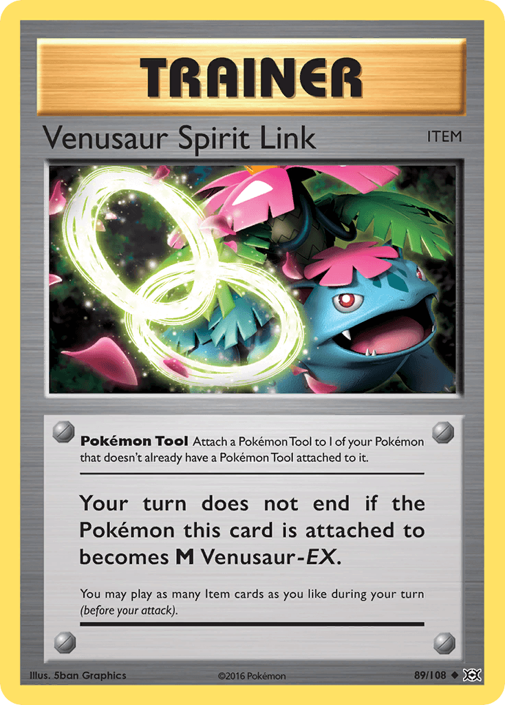 Venusaur Spirit Link — Evolutions #89