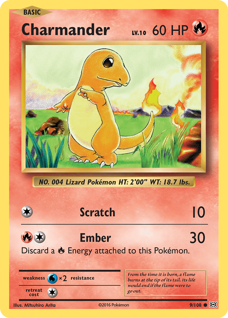 Charmander — Evolutions #9