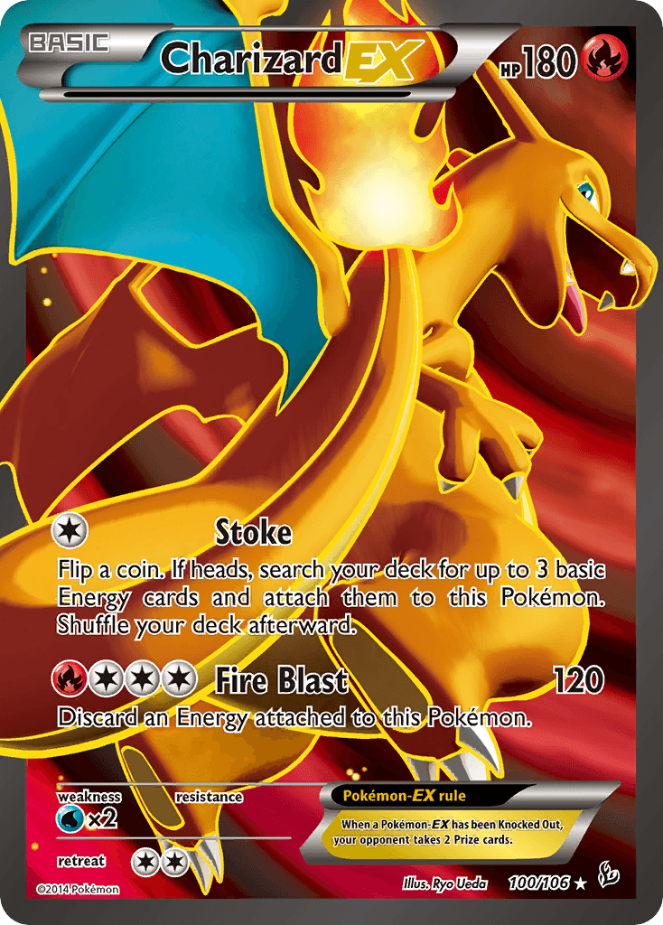Charizard-EX — Flashfire #100