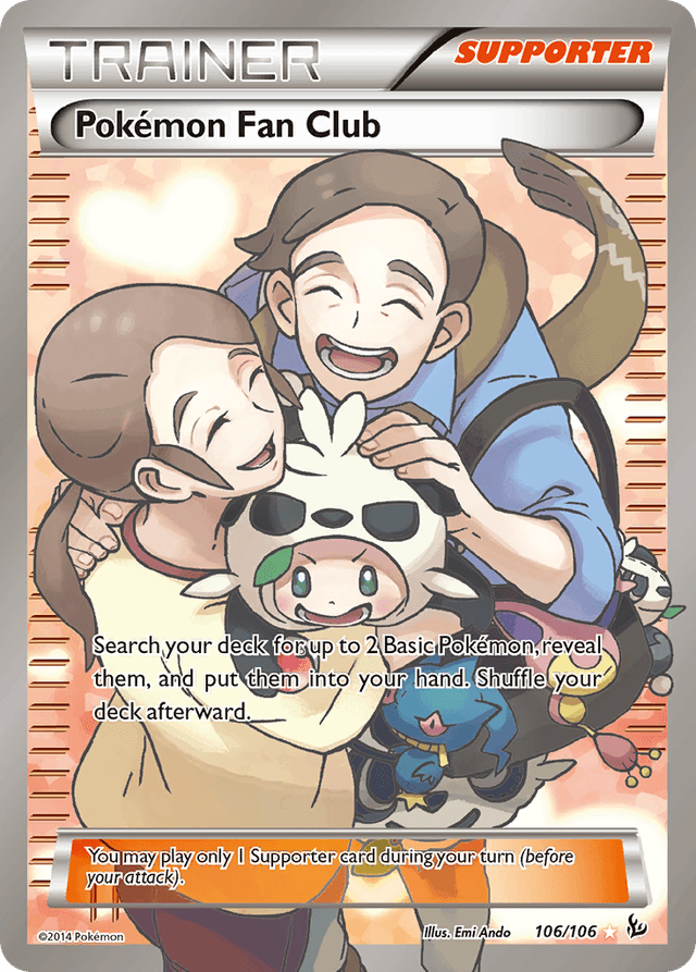 Pokémon Fan Club — Flashfire #106