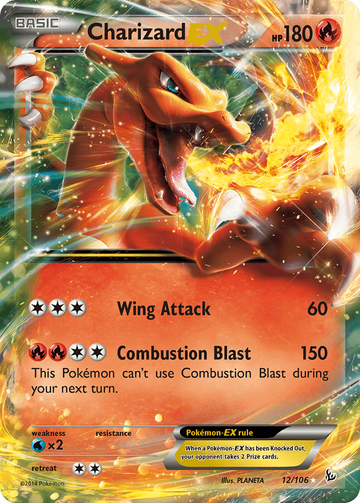 Charizard-EX — Flashfire #12