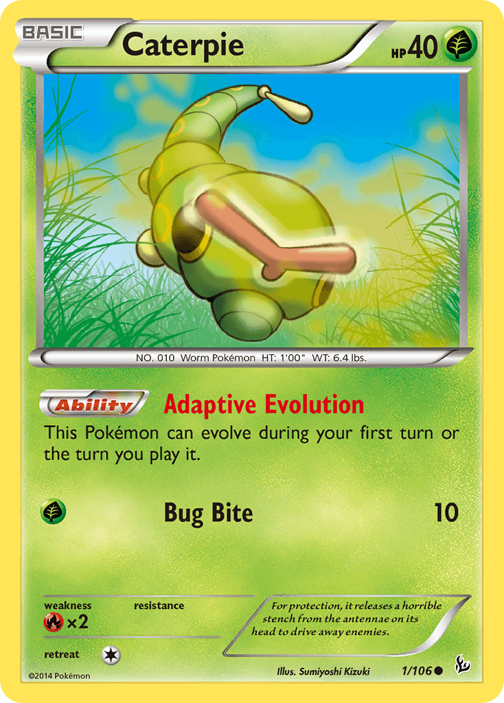 Caterpie — Flashfire #1