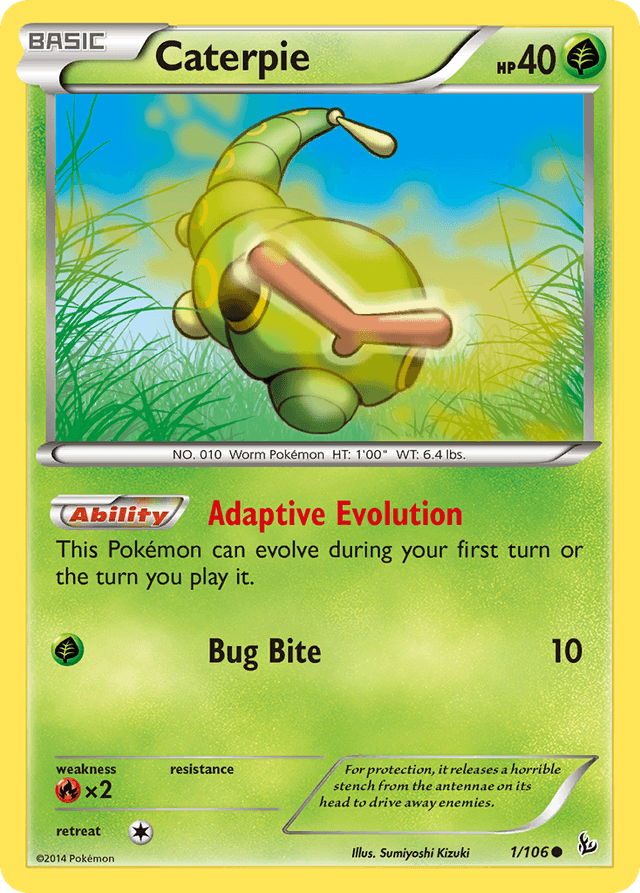 Caterpie — Flashfire #1