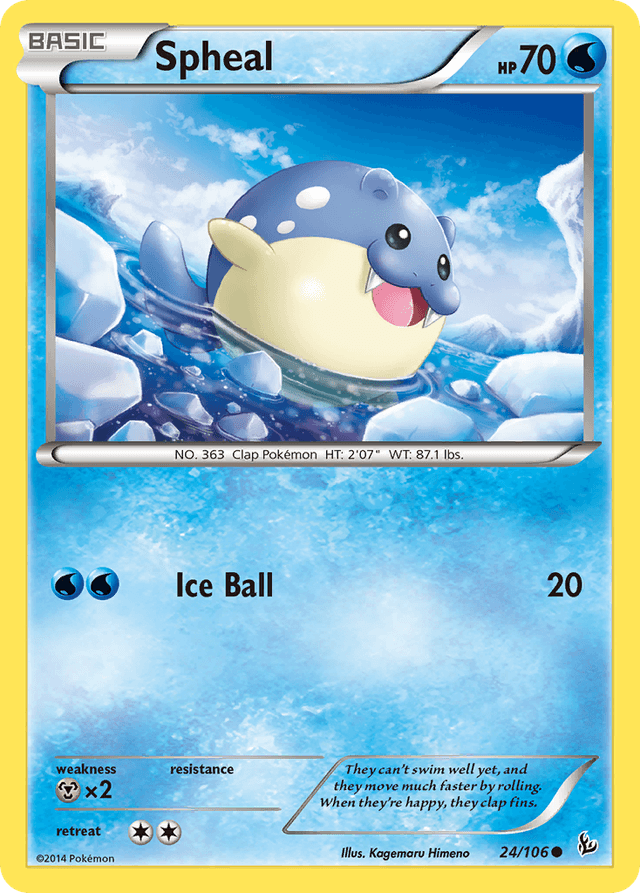 Spheal — Flashfire #24