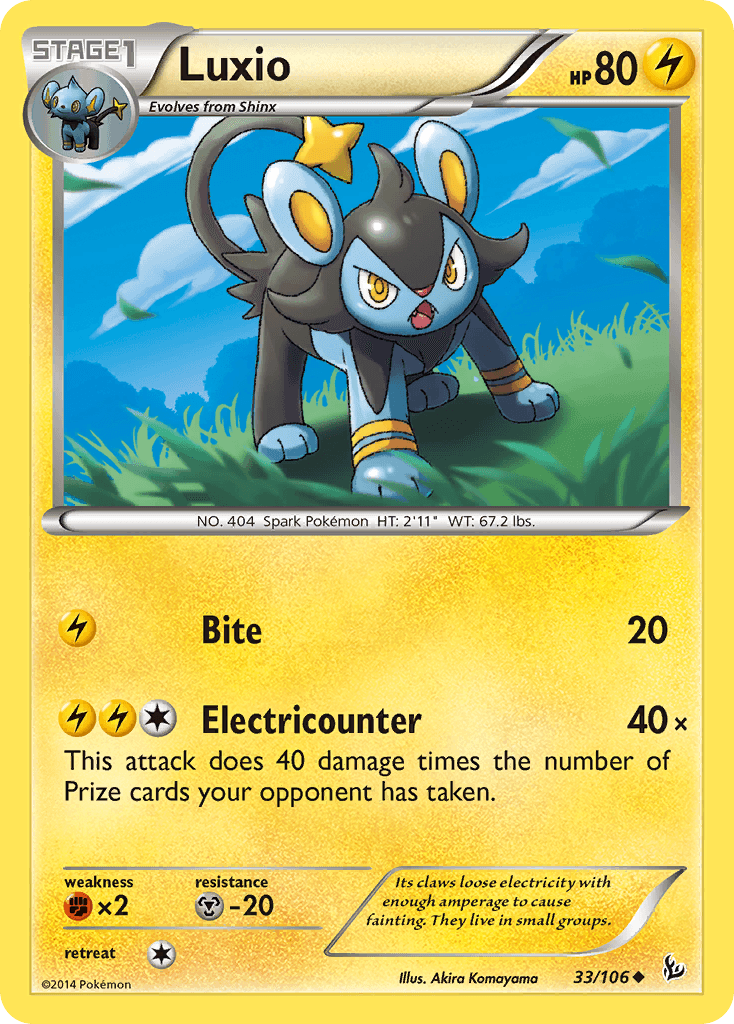 Luxio — Flashfire #33