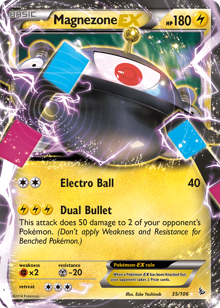 Magnezone-EX — Flashfire #35