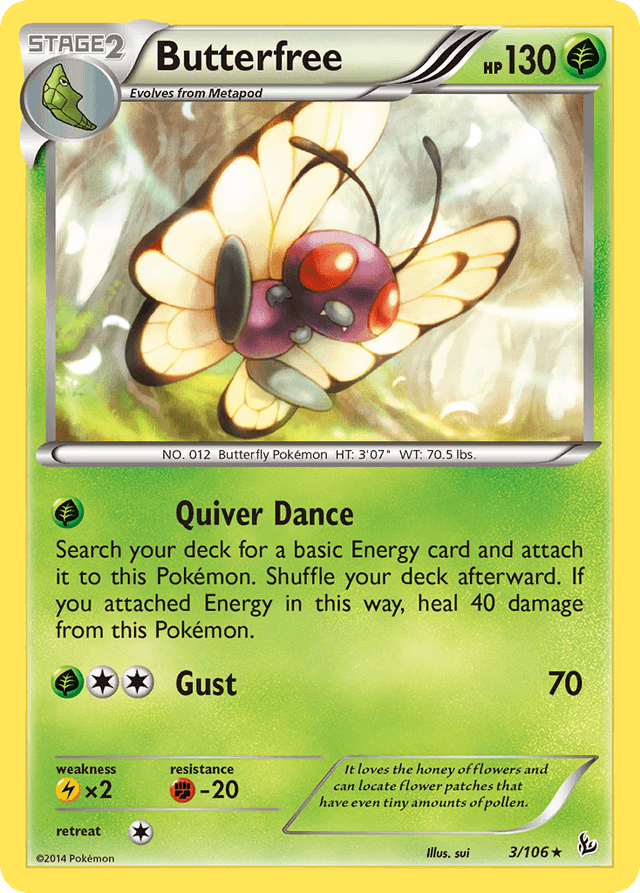 Butterfree — Flashfire #3