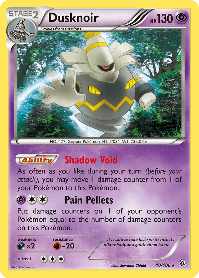 Dusknoir — Flashfire #40