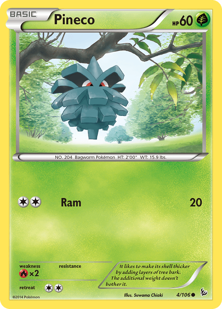 Pineco — Flashfire #4