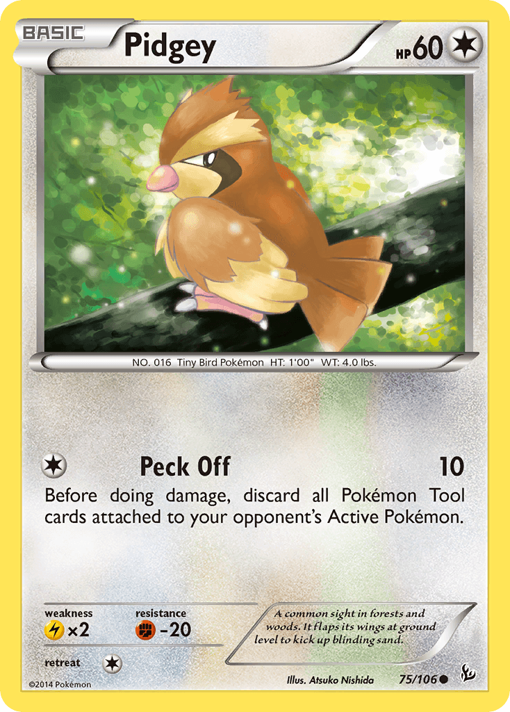 Pidgey — Flashfire #75