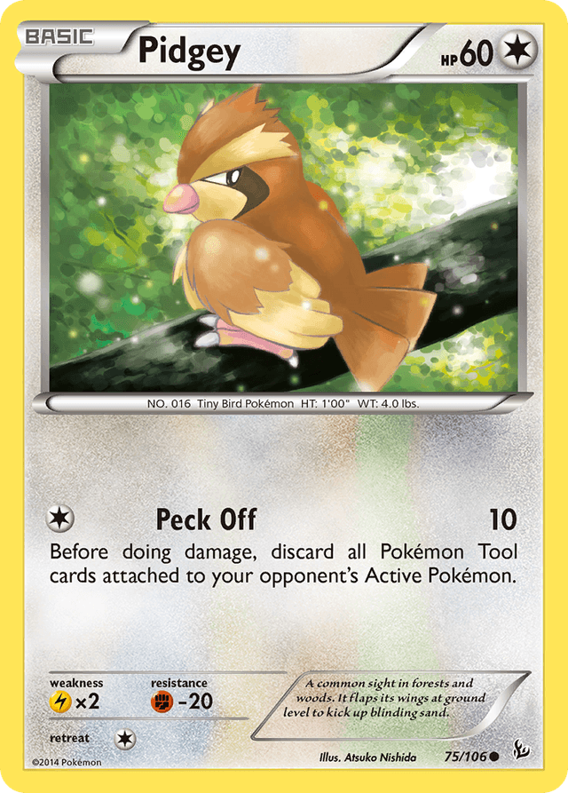 Pidgey — Flashfire #75