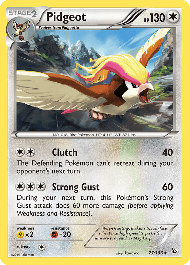 Pidgeot — Flashfire #77