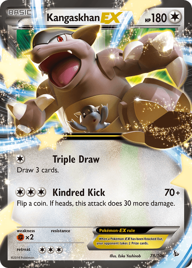 Kangaskhan-EX — Flashfire #78