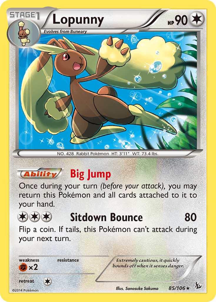 Lopunny — Flashfire #85
