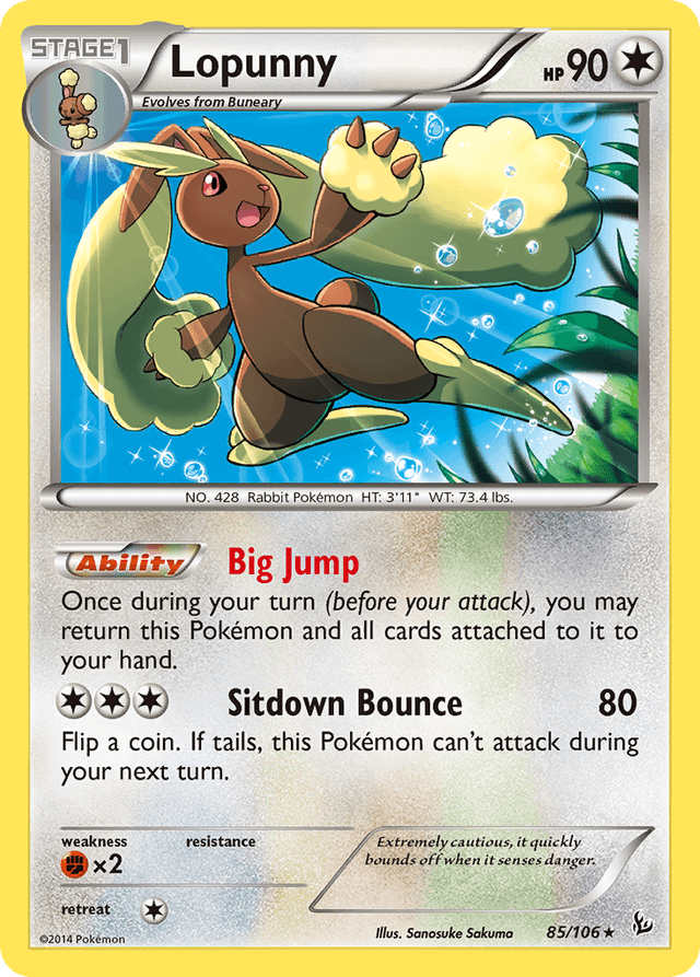 Lopunny — Flashfire #85