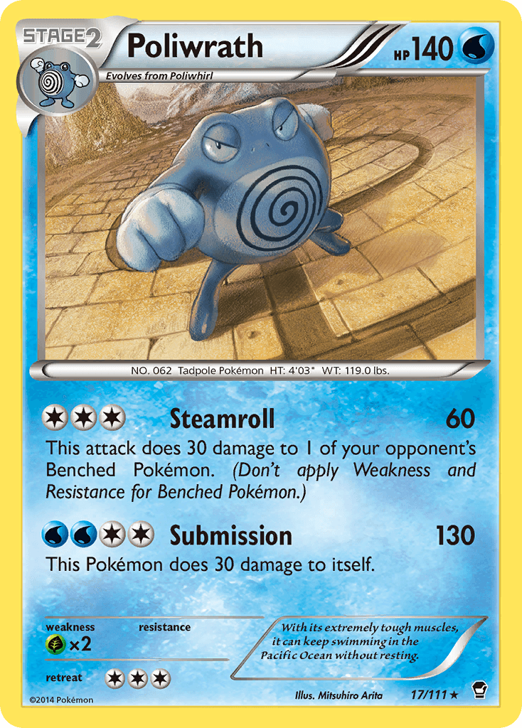 Poliwrath — Furious Fists #17