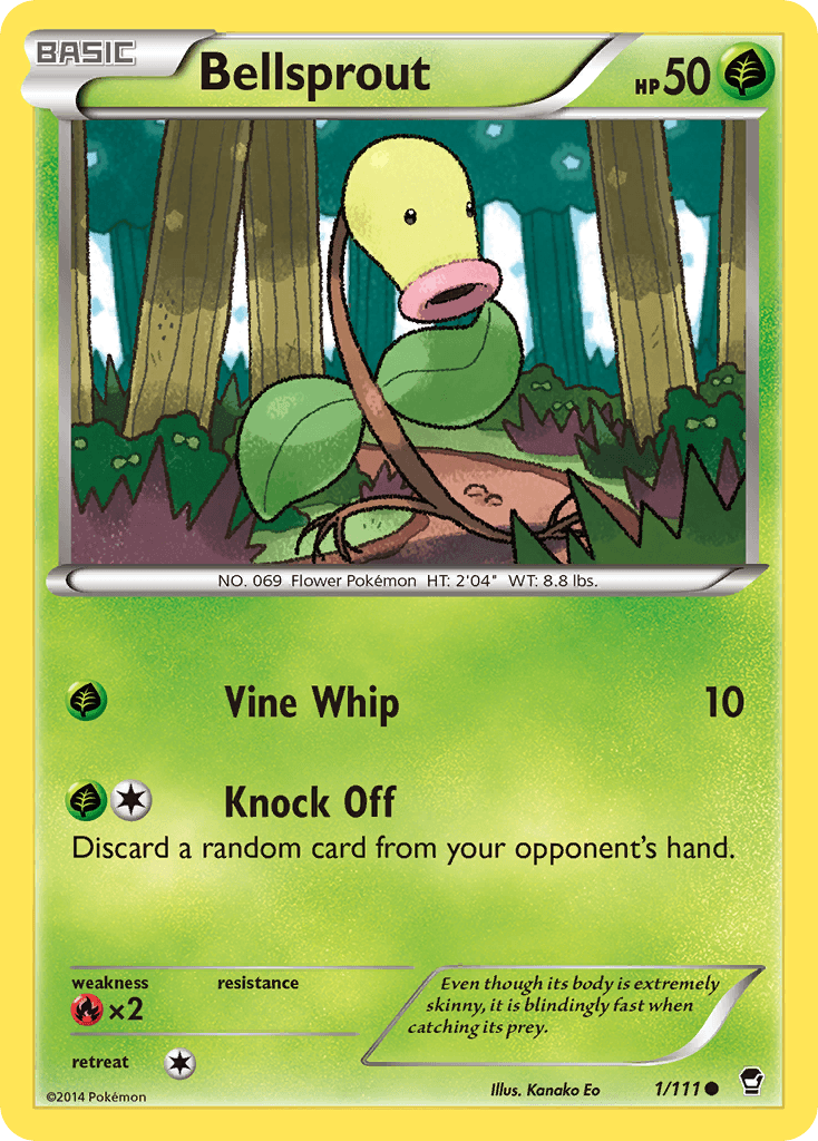 Bellsprout — Furious Fists #1