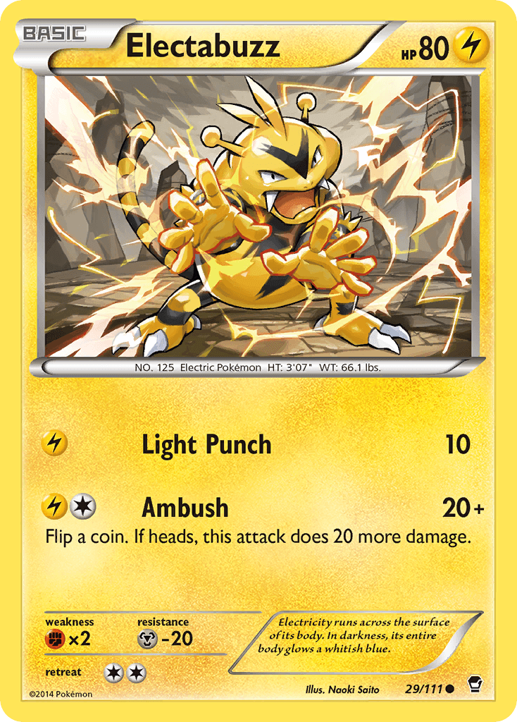 Electabuzz — Furious Fists #29