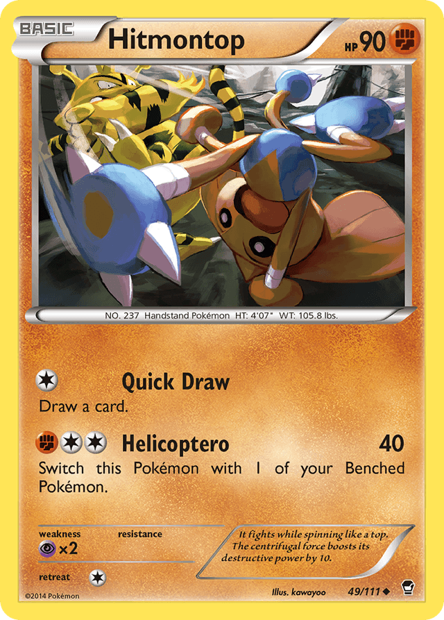Hitmontop — Furious Fists #49