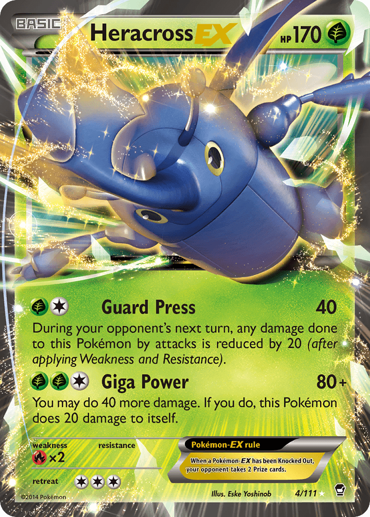 Heracross-EX — Furious Fists #4