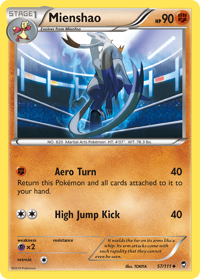 Mienshao — Furious Fists #57