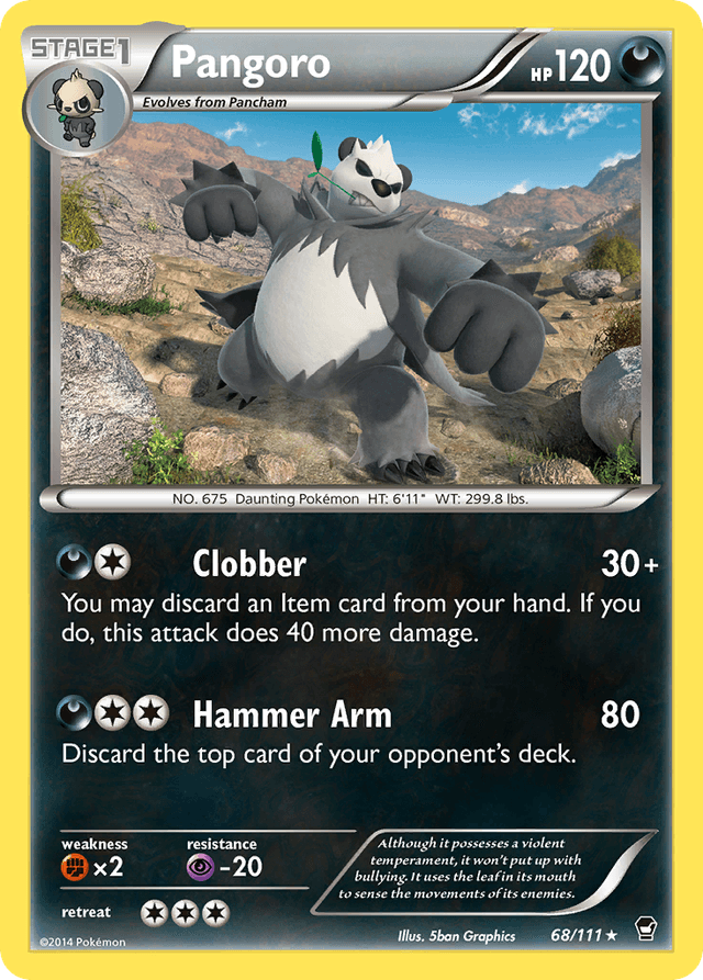 Pangoro — Furious Fists #68