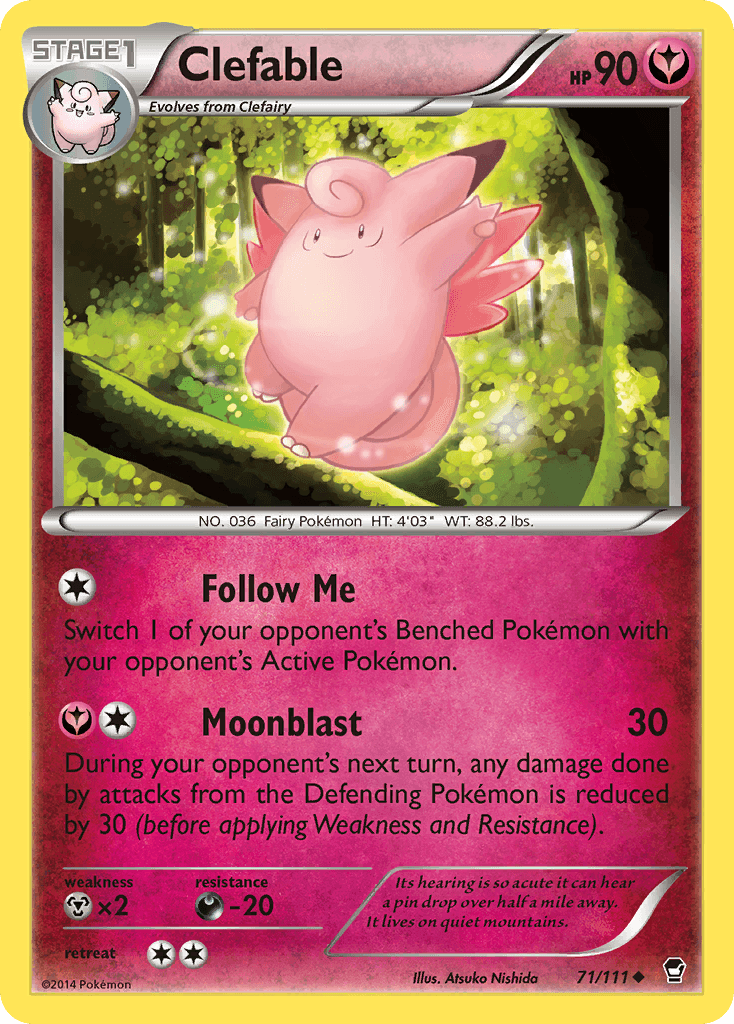 Clefable — Furious Fists #71