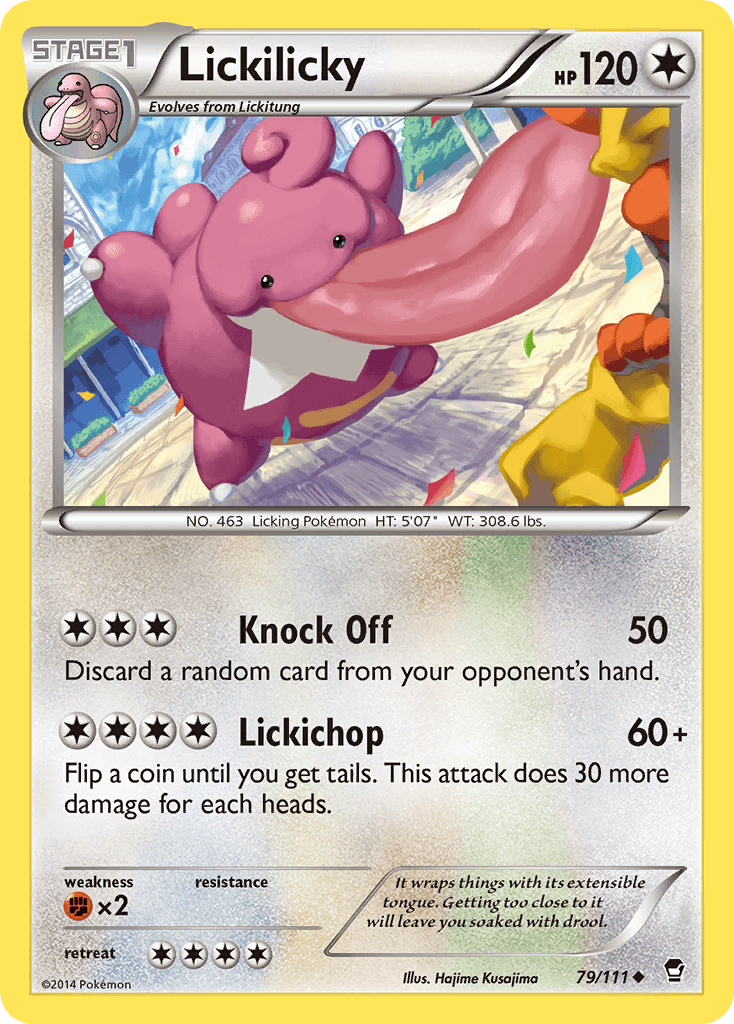 Lickilicky — Furious Fists #79
