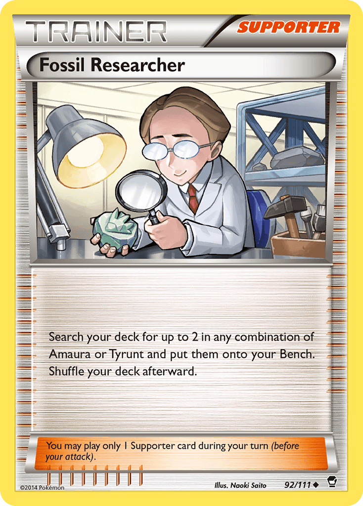 Fossil Researcher — Furious Fists #92